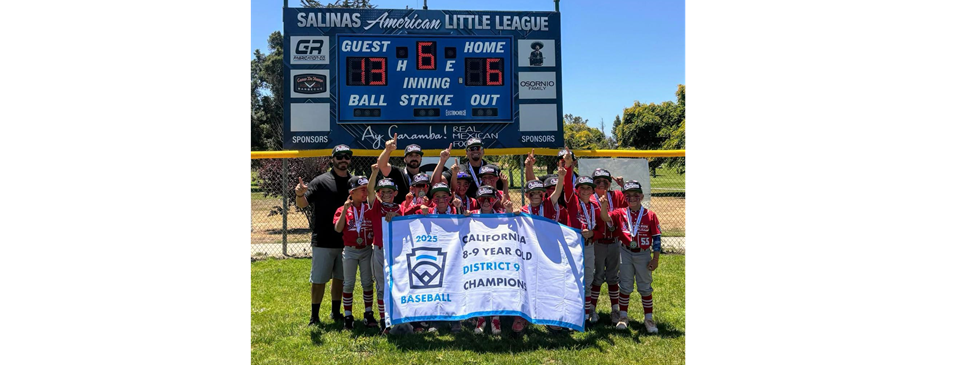 2025 9U All Stars D9 Champions